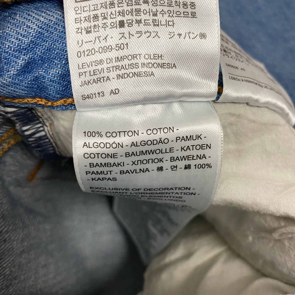 Levi’s Wedgie Icon Jeans Size 24 - Picture 7 of 7